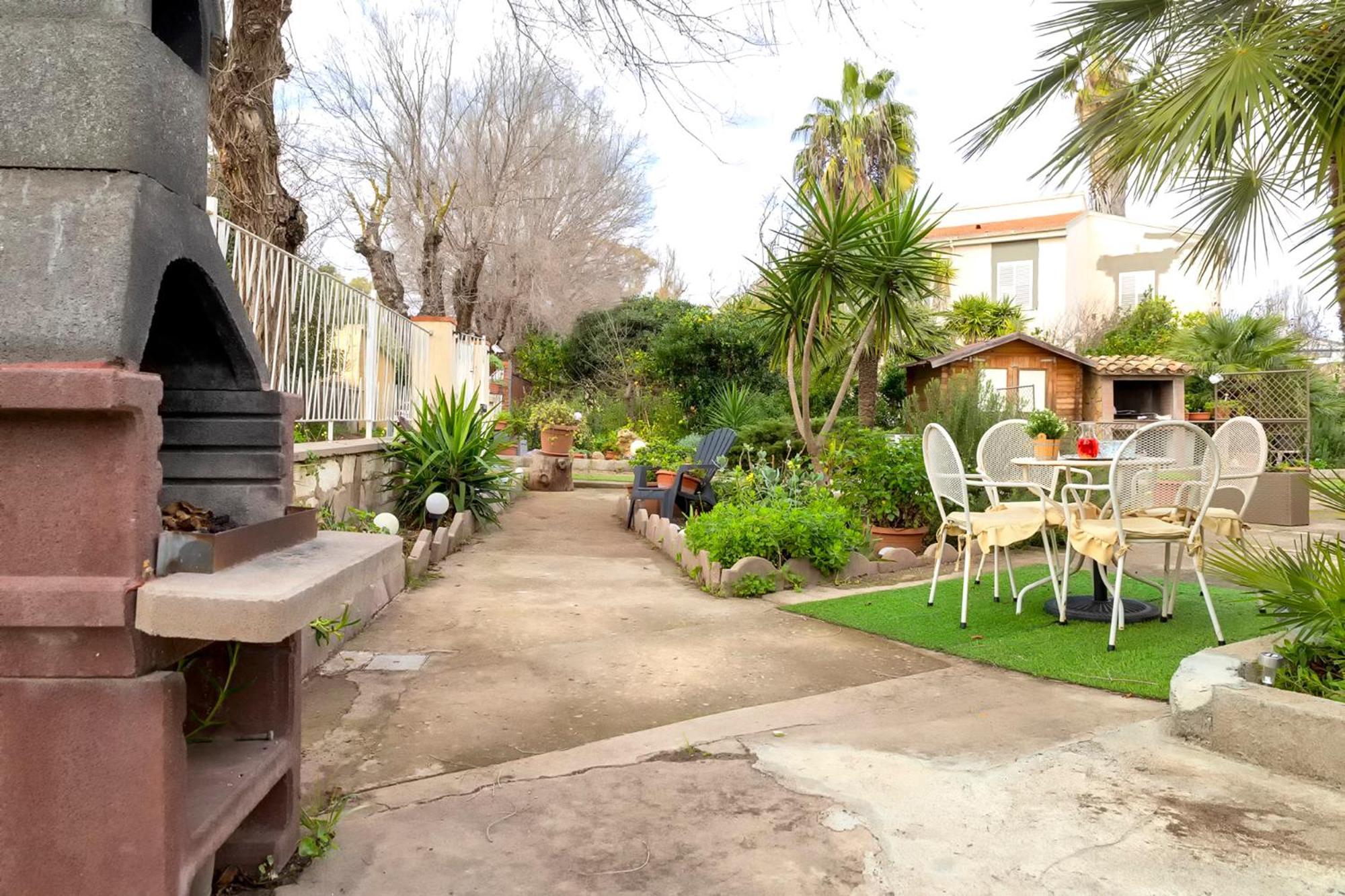 Villa Le Dune A Few Steps From The Sandy Beach Of Maria Pia Alghero Bagian luar foto